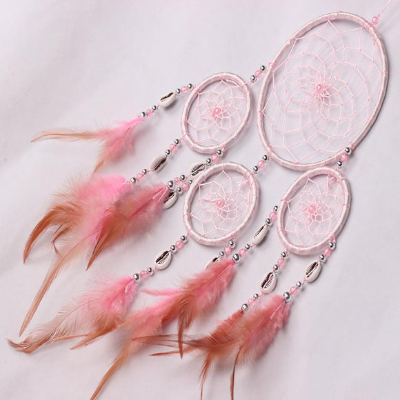 Large Light Pink Dream Catcher -Legend of the Dreamcatcher