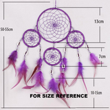 Large Light Pink Dream Catcher -Legend of the Dreamcatcher - Shop Cali & Cole