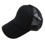 Caps 2017 Unisex Casual Hat Solid Baseball Cap Trucker Mesh Blank Visor Hat Adjustable snapback baseball cap bone masculino - Shop Cali & Cole