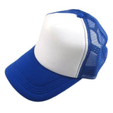 Caps 2017 Unisex Casual Hat Solid Baseball Cap Trucker Mesh Blank Visor Hat Adjustable snapback baseball cap bone masculino - Shop Cali & Cole