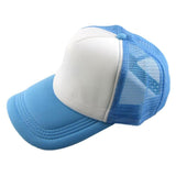 Caps 2017 Unisex Casual Hat Solid Baseball Cap Trucker Mesh Blank Visor Hat Adjustable snapback baseball cap bone masculino - Shop Cali & Cole