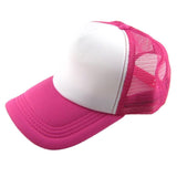 Caps 2017 Unisex Casual Hat Solid Baseball Cap Trucker Mesh Blank Visor Hat Adjustable snapback baseball cap bone masculino - Shop Cali & Cole
