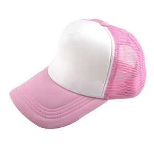 Caps 2017 Unisex Casual Hat Solid Baseball Cap Trucker Mesh Blank Visor Hat Adjustable snapback baseball cap bone masculino - Shop Cali & Cole