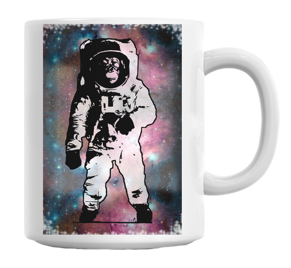 Monkey Astronaut Galaxy Mug - Shop Cali & Cole