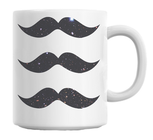 Galaxy Moustache Mug - Shop Cali & Cole