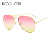 Brand Designer Women Sunglasses Pilot Sun glasses Sea gradient shades - Shop Cali & Cole