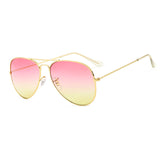 Brand Designer Women Sunglasses Pilot Sun glasses Sea gradient shades - Shop Cali & Cole