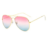Brand Designer Women Sunglasses Pilot Sun glasses Sea gradient shades - Shop Cali & Cole