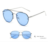 Aviator Sunglasses, Yellow Tinted Lenses, Rose Tint, Blue Tint, YOU PICK!