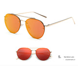 Aviator Sunglasses, Yellow Tinted Lenses, Rose Tint, Blue Tint, YOU PICK! - Shop Cali & Cole