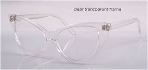 Hot New Transparent Cat Eye Glasses Women Sexy Eyeglasses Fashion Optical ClearLens Glasses ss222 - Shop Cali & Cole