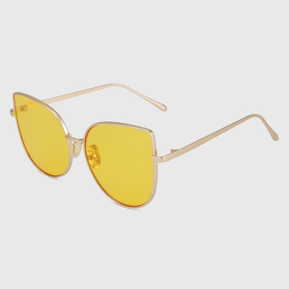 New brand designer Women eyeglasses frames Vintage retro oversized metal Optical Frames clear lens glasses ss716 - Shop Cali & Cole