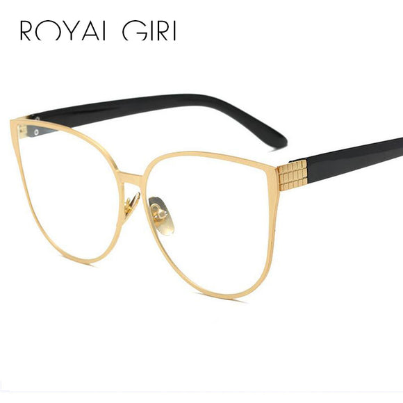 ROYAL GIRL New Famous Brand Women Clear Lens glasses Oversize Vintage Eyeglasses Frames SS810 - Shop Cali & Cole