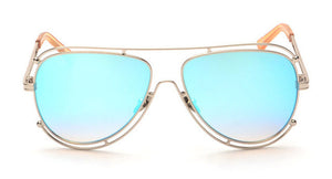 ROYAL GIRL New Fashion Women Sunglasses Brand Designer Metal Frame Sun Glasses Retro Gradient Glasses UV400 ss394 - Shop Cali & Cole
