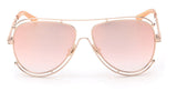 ROYAL GIRL New Fashion Women Sunglasses Brand Designer Metal Frame Sun Glasses Retro Gradient Glasses UV400 ss394 - Shop Cali & Cole