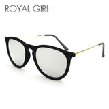 ROYAL GIRL New Round Sunglasses Women Velvet sunglasses Men Women Vintage Keyhole Glasses Oculos De Sol Retro Sun glass SS067 - Shop Cali & Cole