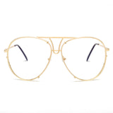 ROYAL GIRL Retro Brand Women Sunglasses Oversize Pilot Rimless 2017 Hot Summer Ombre Glasses ss627 - Shop Cali & Cole