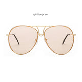 ROYAL GIRL Retro Brand Women Sunglasses Oversize Pilot Rimless 2017 Hot Summer Ombre Glasses ss627 - Shop Cali & Cole