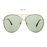 ROYAL GIRL Retro Brand Women Sunglasses Oversize Pilot Rimless 2017 Hot Summer Ombre Glasses ss627 - Shop Cali & Cole