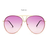 ROYAL GIRL Retro Brand Women Sunglasses Oversize Pilot Rimless 2017 Hot Summer Ombre Glasses ss627 - Shop Cali & Cole
