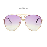 ROYAL GIRL Retro Brand Women Sunglasses Oversize Pilot Rimless 2017 Hot Summer Ombre Glasses ss627 - Shop Cali & Cole