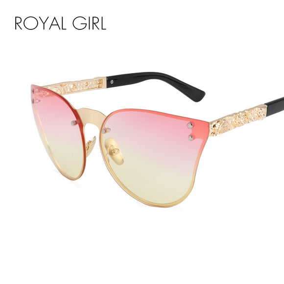 ROYAL GIRL Unique 2017 Women Sunglasses Rimless Cat Eye Oversize Vintage Eyeglasses Frames ss031 - Shop Cali & Cole