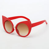 ROYAL GIRL Women Cat Eye Sunglasses Vintage Acetate Shades Gradient Round Lens ss316 - Shop Cali & Cole