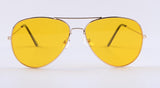 Women yellow lens Sunglasses High quality chic night Sun glasses ss02 - Shop Cali & Cole