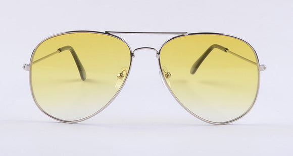 Women yellow lens Sunglasses High quality chic night Sun glasses ss02 - Shop Cali & Cole