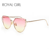 High Quality Vintage Women Sunglasses Metal Frame Cat eye Sun glasses Ombre Shades ss720 - Shop Cali & Cole