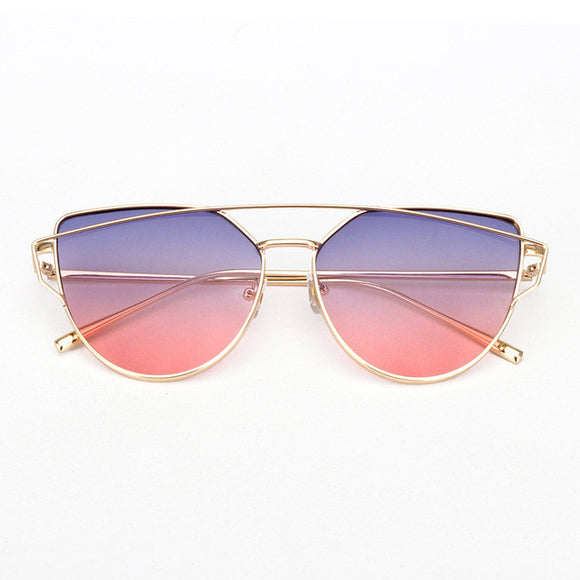 High Quality Vintage Women Sunglasses Metal Frame Cat eye Sun glasses Ombre Shades ss720 - Shop Cali & Cole