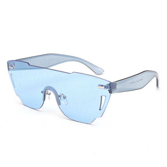 ROYAL GIRL Rimless Sunglasses Women Acetate Candy tinting UV 400 Glasses ss043 - Shop Cali & Cole