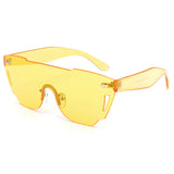 ROYAL GIRL Rimless Sunglasses Women Acetate Candy tinting UV 400 Glasses ss043 - Shop Cali & Cole