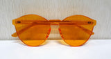 ROYAL GIRL Top Quality Transparent Glasses Round frame Candy Sunglasses Chunky Sun Shades female ss297 - Shop Cali & Cole