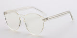 ROYAL GIRL Top Quality Transparent Glasses Round frame Candy Sunglasses Chunky Sun Shades female ss297 - Shop Cali & Cole