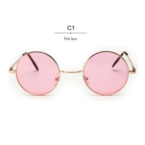 ROYAL GIRL New Retro Brand Women Alloy Frame Glasses Round Sunglasses UV400 ss167 - Shop Cali & Cole