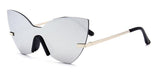 ROYAL GIRL New Rimless Cat Eye Women Sunglasses Brand Designer Retro Oversized Frame For Ladies ss513 - Shop Cali & Cole