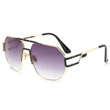 ROYAL GIRL Retro Men Sunglasses Metal Oversized Square Shape Women Sun Glasses ss157 - Shop Cali & Cole