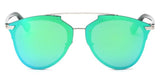 ROYAL GIRL Women Brand Designer Sunglasses 2017 new retro rimless cat eye glasses ss196 - Shop Cali & Cole