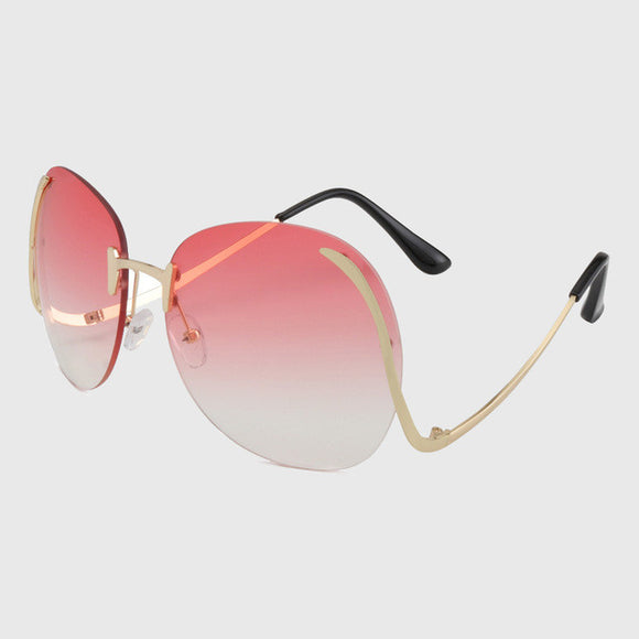 2017 NEW Unique Eyeglasses Women Rimless frames glasses Oversized - Shop Cali & Cole