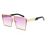 Metal Unique Sunglasses Women Square Vintage retro ombre lens 2017 summer Fashion Glasses #SS936 - Shop Cali & Cole