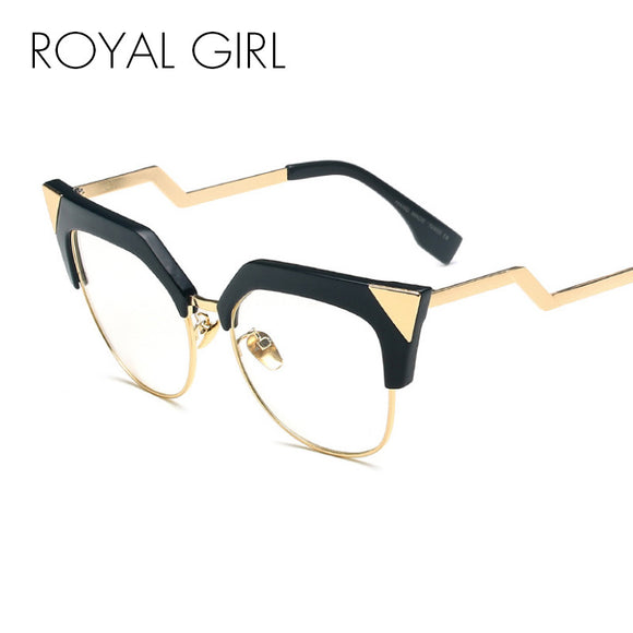 ROYAL GIRL New Cat Eye Eyeglasses Frames Retro Optical Frames Clear lens Spectacle SS381 - Shop Cali & Cole