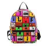 PICK YOUR PATTERN: Mini Canvas Backpack Super Funky and Fun Designs - Shop Cali & Cole
