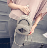 PICK YOUR COLOR: Studded Solid Color Mini Backpack, Super Chic