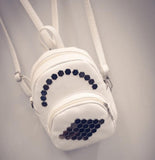 PICK YOUR COLOR: Studded Solid Color Mini Backpack, Super Chic