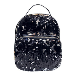 PICK YOUR COLOR: Bright, Shiny, Sequins Glitter Mini Backpack