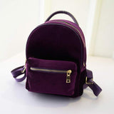 PICK YOUR COLOR: Fancy Velvet Backpack 