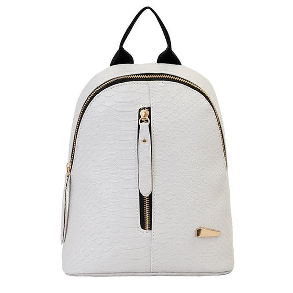 Fashionable Yet Casual Smaller Backpack, Comes in White, Red, and Grey