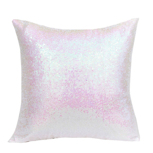 Case Only: Iridescent Glitter Sequins 18x18 Throw Pillowcase - Shop Cali & Cole