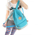 Pick Your Color: Canvas Backpack, Back to School, Campus Pack, School Bag